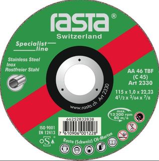 RASTA CUT-OFF DISCS - METAL