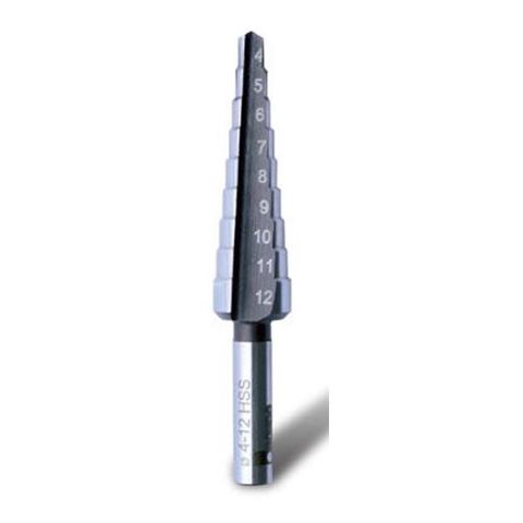 4-12mm HSS Step Drill - Hall Multicut