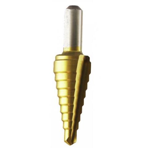4-12mm  HSS Tin Coated Step Drill - Hall Multicut