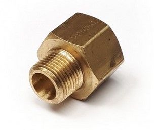 3/8'' BSPP F-1/4''  BSPT M Female-Male Adaptor