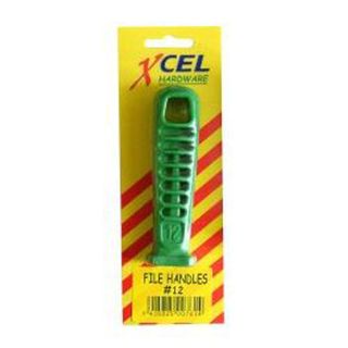 12'' Plastic File Handle Green