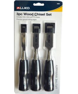 3 piece 1/2"-3/4"-1" - Chisel Set - Allied 50% OFF NORMAL LIST PRICE