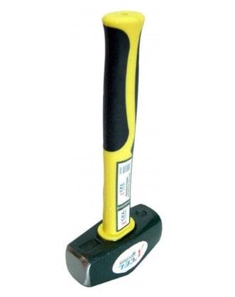 3lb Club Hammer - Fibre Glass Rubber Handle - Xcel