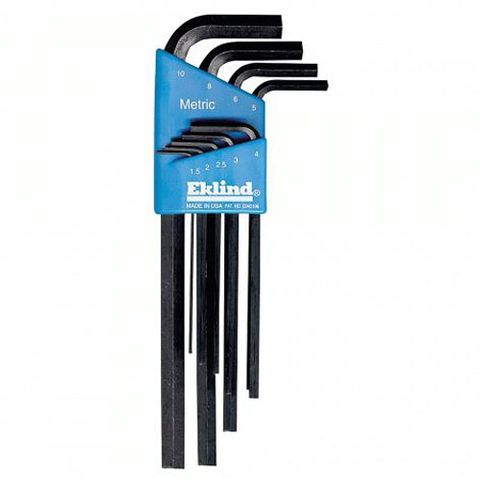 1-10mm Set Long Hex Key without Ball