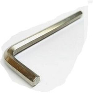 16mm Short Series Hex Key - Satin - DTD