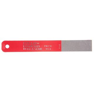 Fine Diamond Hone Stone Pad 3/4'' x 2''   - Red - EZE-LAP