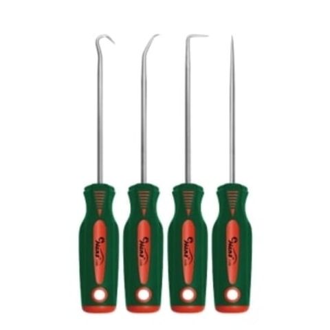 thumbnail image 2 of Pittsburgh 4-Piece Mini Pick & Hook Set - Straight, 90°, 120°, & Round Hooks 2 of 6