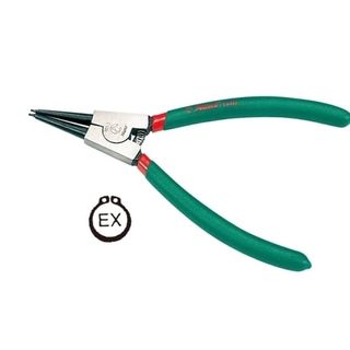 85-165mm 12''/310mm OAL External Straight Circlip Pliers - Hans