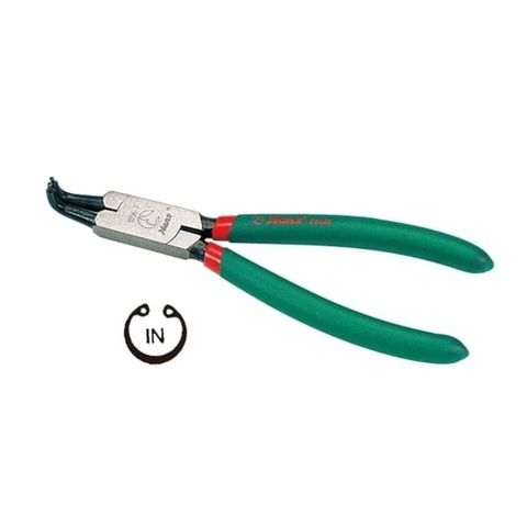 85-165mm 12"/310mm OAL Internal Bent Nose Circlip Pliers - Hans