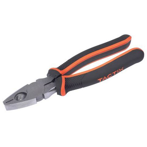 8-1/2"/220mm Linesman Pliers - Tactix 50% OFF NORMAL LIST PRICE