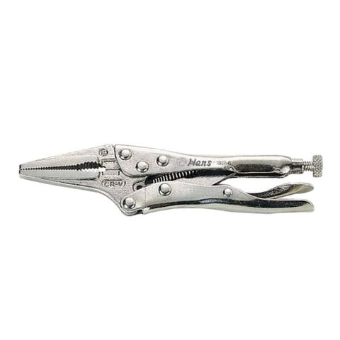 6-1/2"/162mm Long Nose Locking Pliers - Hans