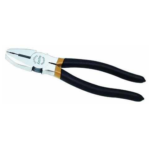 8" Heavy Duty Linesmans Pliers (Black Grip) - AMPRO