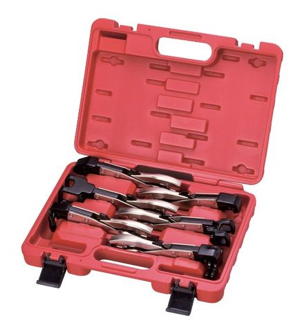 6 piece  Sheet Metal Locking Plier Set - HANS