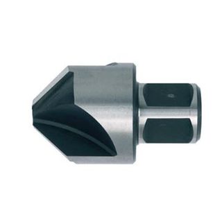 30mm x 90deg 3 flute HSS Counter Sink  -Weldon Shank