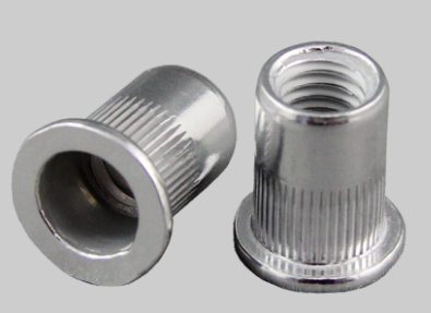 M5 Large Flange Head Aluminum Riveit Nuts Grip Range 0.25 - 2.5 (Pkt 10)