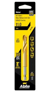 11.0mm Drill Impact Quickbit 1/4" hex Shank (C9QRM110)