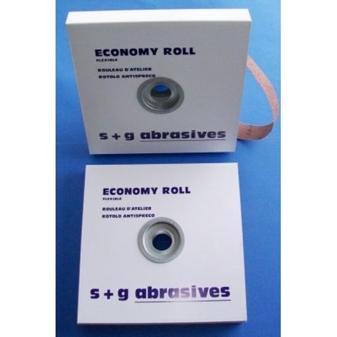 60 Grit Emery Roll 38mm x 50M - S&G