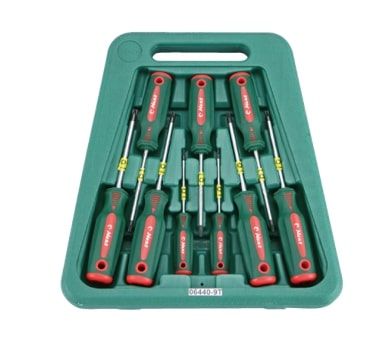 TH8-40  9 Piece Torx Security Screwdriver Set in ABS Case - Hans