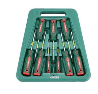 TH8-40  9 Piece Torx Security Screwdriver Set in ABS Case - Hans