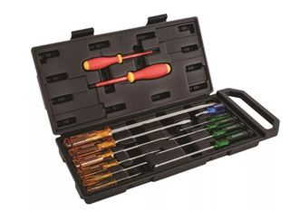 13 piece Slot/PH Screwdriver Set -  ABS Case - Crescent