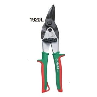 Left hand  Aviation Snips 248mm OAL - Hans