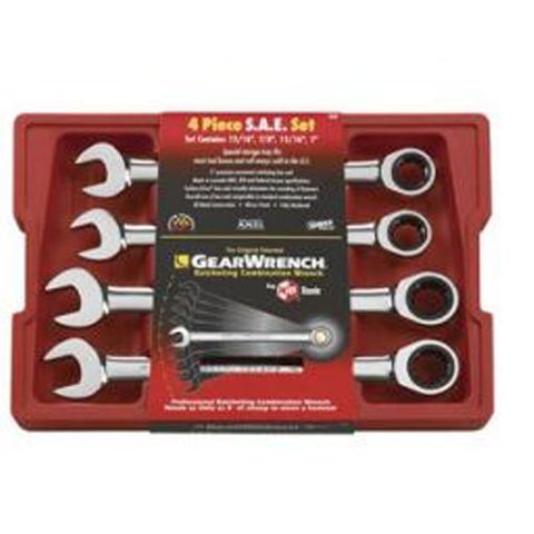 3/8",7/16'','1/2'', & 9/16''  4 piece Gearwrench  Set