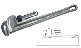 10"/250mm Aluminium Pipe Wrench - Hans