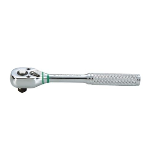 1/2" Dr. Quick Release 72T Ratchet Knurl Handle - 255mm - Hans