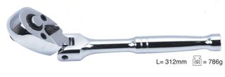 1/2" Dr Flexi Head Ratchet Handle - HANS