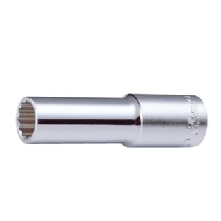 3/8''x 1/2'' Dr. Deep 12Pt Socket - Hans