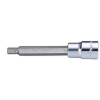 4mm x 1/2"Dr (100mmL) Inhex Bit Socket - HANS