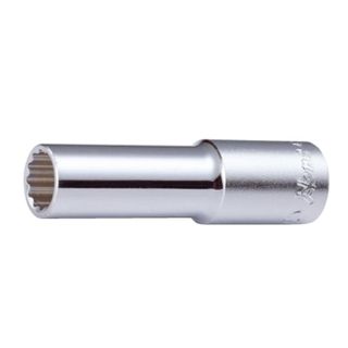 5/16'' x 3/8'' Drive Deep 12 Pt Socket - Hans