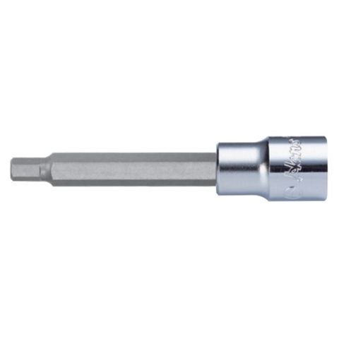 5mm x 3/8" Dr (100mmL) Inhex Bit Socket - HANS