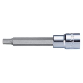 6mm x 3/8" Dr (100mmL) Inhex Bit Socket - HANS