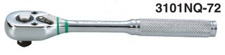 3/8" Dr. Quick Release 72T Ratchet Knurl Handle - HANS