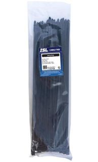 7.6 x 450mm-UV BLACK Cable Ties (Pkt100)