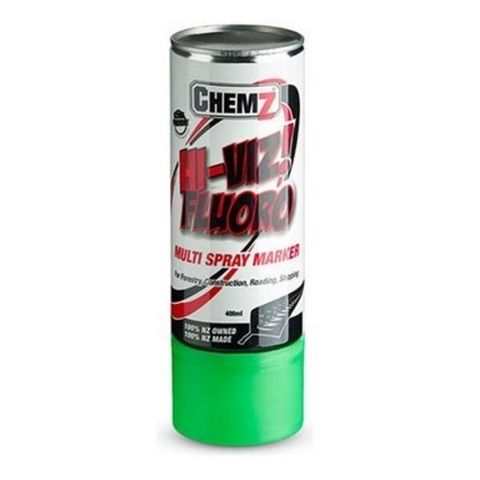 Green Hi-Viz Fluro Aerosol 400ml - Chemz