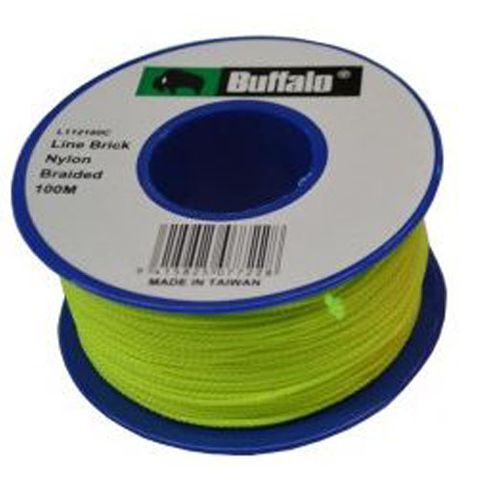 Fluoro Green String Line - 100M - Buffalo