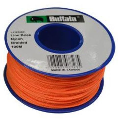 Buffalo  Fluoro Orange String Line - 100M
