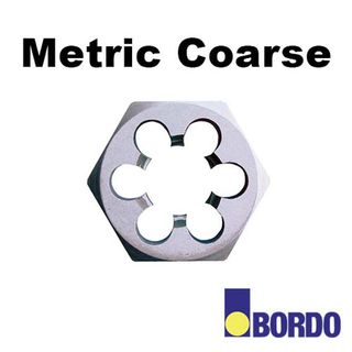 M2 x 0.4 Carbon Steel Hex Die Nut