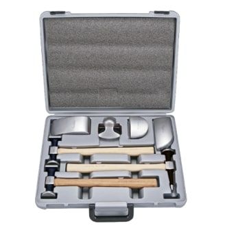 7 Piece Auto Body Repair Tool Kit ABS Case - Hans