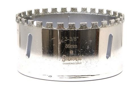 86mm Diamond Grit Holesaw - Starrett