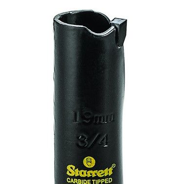 19mm TCT Fast Cut Holesaw - Black - Starrett