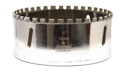 102mm Diamond Grit Holesaw - Starrett