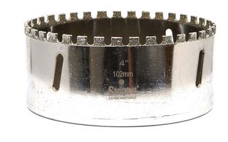 102mm Diamond Grit Holesaw - Starrett