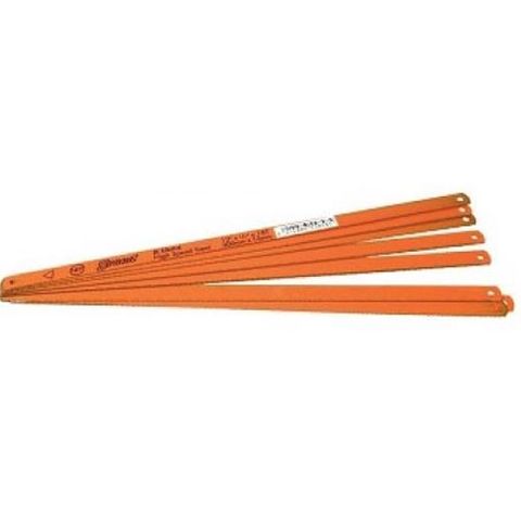 24T Bimetal Hand Hacksaw Blades (Orange) - EVACUT 10 pieces