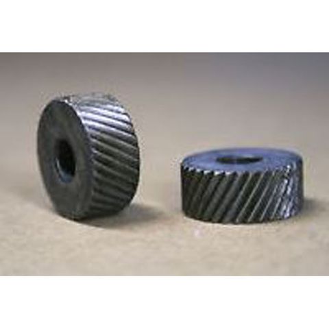 HSS  Knurl Wheel 3/4'' D x 3/8'' W x 1/4'' Hole - Coarse Straight