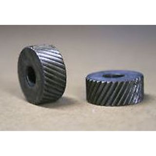 Groz HSS  Knurl Wheel 3/4''D x 3/8''W x 1/4'' Hole - Coarse Right