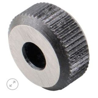 Groz HSS  Knurl Wheel 3/4'' D x 3/8'' W x 1/4'' Hole - Medium Left Hand