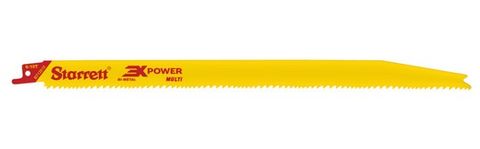 300mm x 6-10tpi Tapered Reciprocating  saw Blade Pkt 5 - Starrett